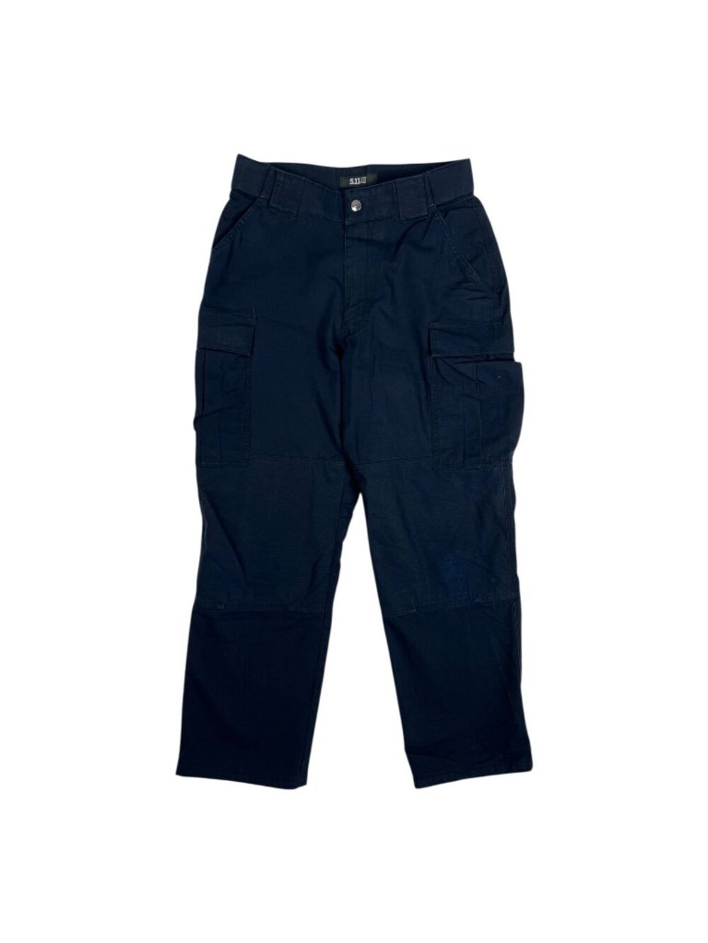 5.11 Tactical Cargo Pants Size Medium Short Blue Ripstop Utility Military